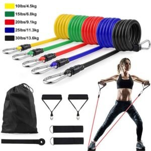 Resistance Bands Set (5 Levels)